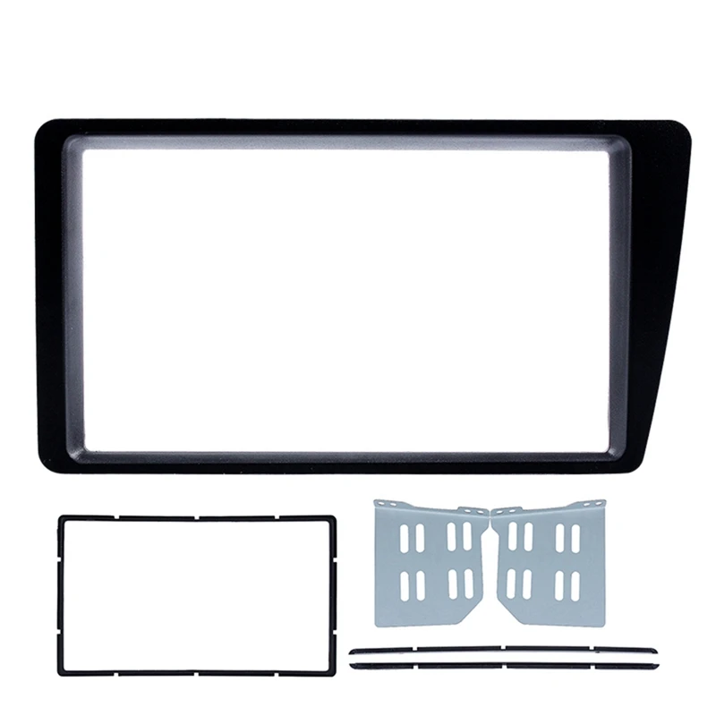 Топ двойной 2 Din Автомобильный Радио фасции для 2001-2005 Honda Civic LHD Dash Mount DVD рамка Авто