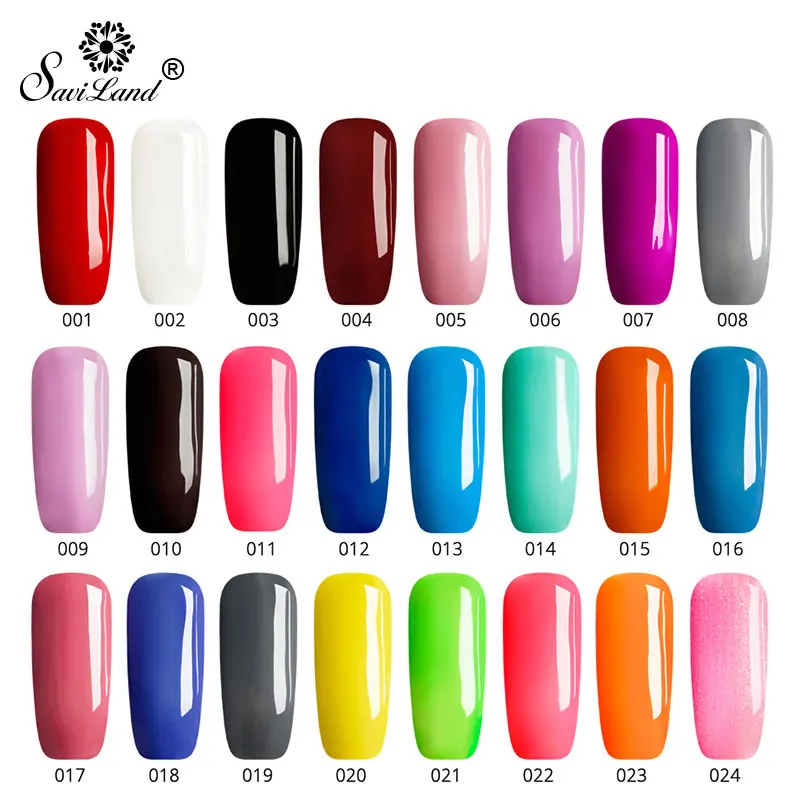 24 pcs Saviland 3 в 1 УФ-гель для ногтей, Набор лаков, карандаш, один шаг, гелевая ручка, нет необходимости, лучшая база,, товар в, ручка для лака для ногтей - Цвет: 24 pcs