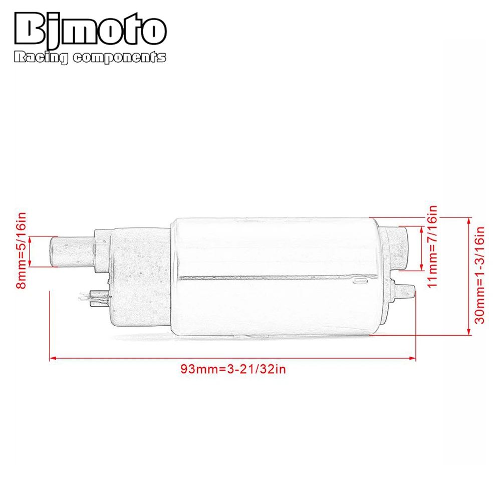Топливный насос для мотоцикла BJMOTO Yamaha YZF R125 YP250R 2014 2017 MT125 2014/2016 2015 2016 XC155 Majesty S 2017| |