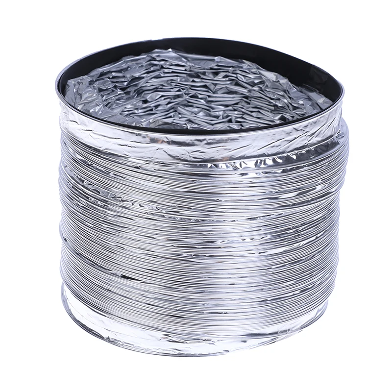 

Flex Air Aluminum Foil Ducting Dryer Vent Hose For Ventilation Ventilation Air Tube For Kitchen Bathroom