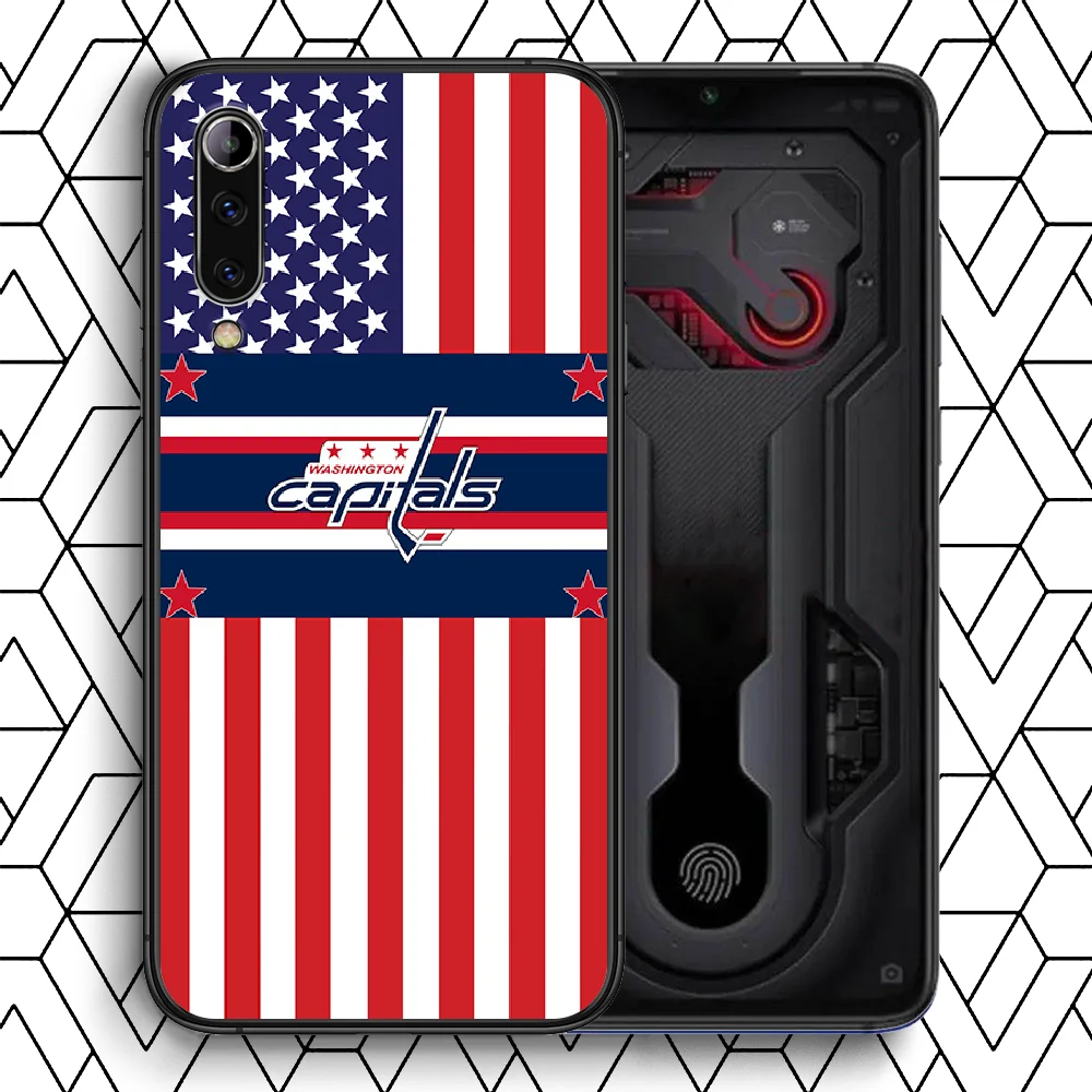 

Capitals Ice Hockey Alexander Phone Case For Xiaomi Mi Note 10 A3 9 MAX 3 A2 8 9 Lite Pro Ultra black Bumper Soft Hoesjes Luxury