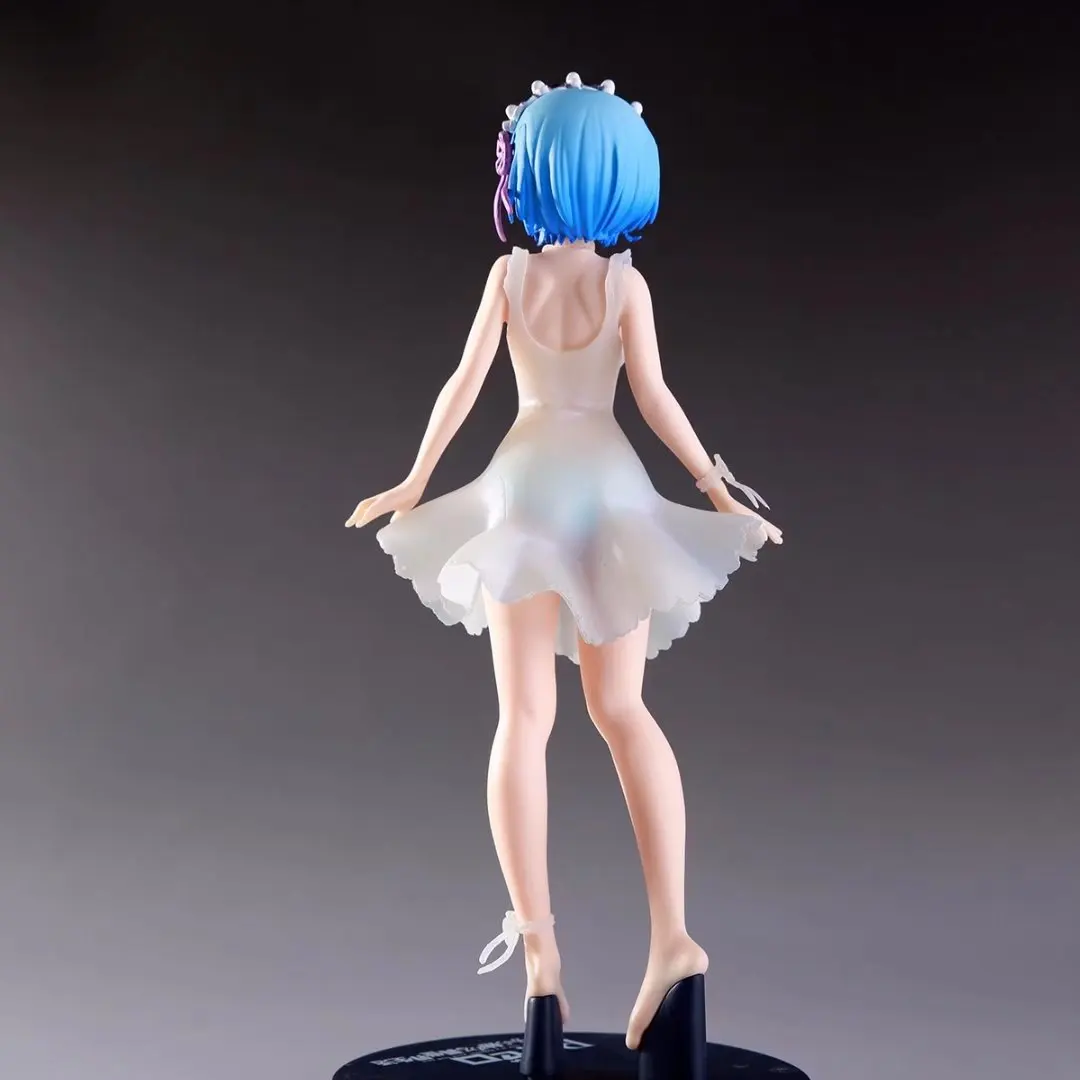 Новое Аниме Re: Life In A другой мир от Zero Rem платье Рам Stand Ver. ПВХ экшн-фигурка