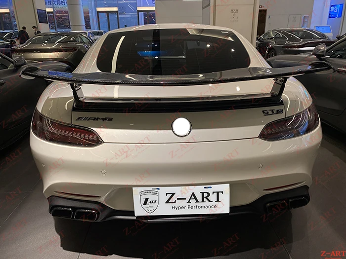 2015 2019 Z ART GTR задний спойлер для AMG GTS углеродное волокно заднее крыло GT хвост