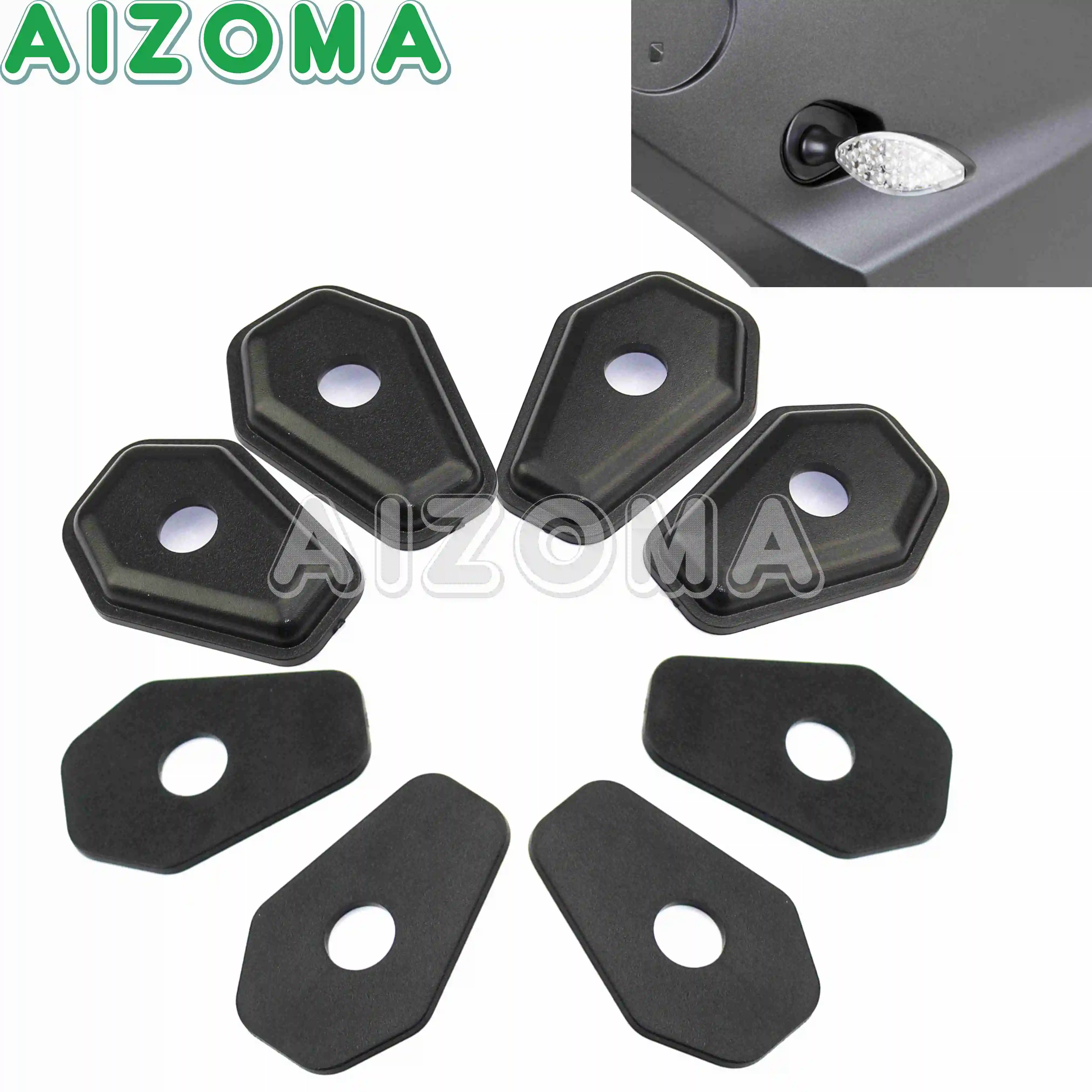 Адаптер указателя поворота спереди и сзади для Suzuki GSXR GSX R 600 750 1000 GSX650F GSX1250FA DR Z 400