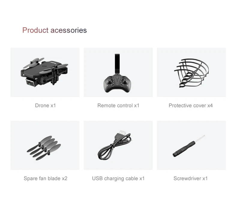 

TYRC Mini 4K HD Wide-angle Camera Professional Real-time Aerial Photography Helicopter Folding Stone Four-axis Drone
