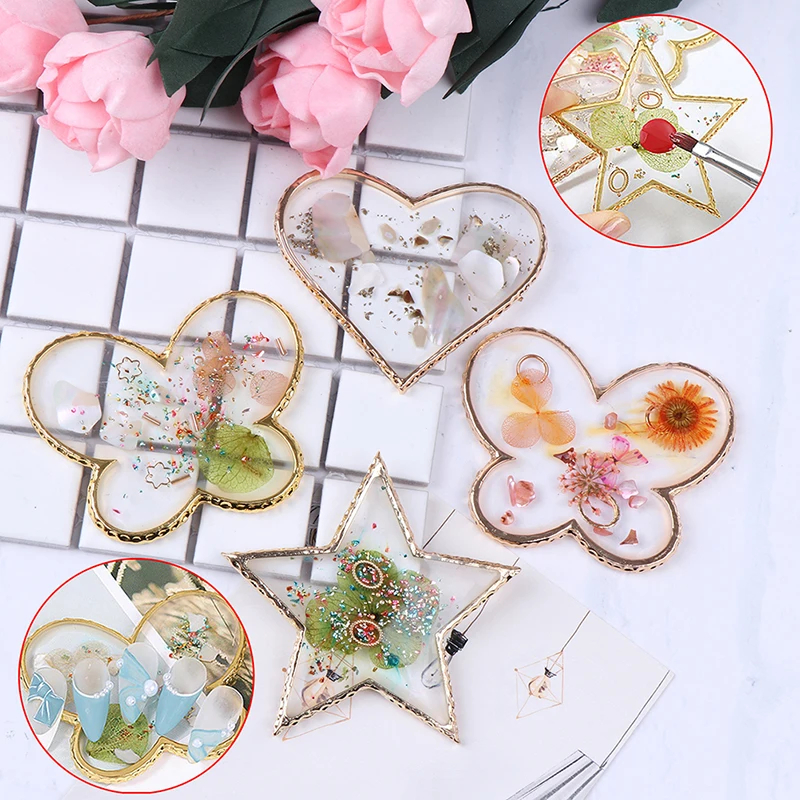 Витрина для искусства ногтей с имитацией агата лоток искусственных пластина