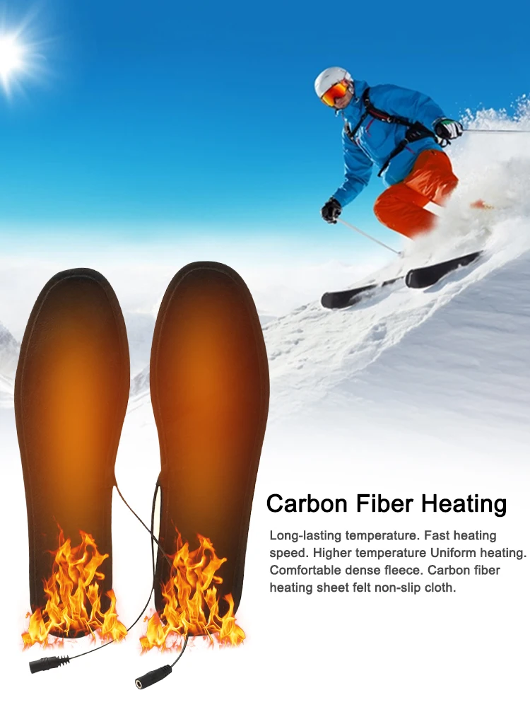 Стельки унисекс с подогревом через USB | Дом и сад