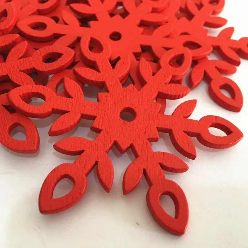 10 шт. белая деревянная елка/олень DIY подвесная подвеска роскошные украшения