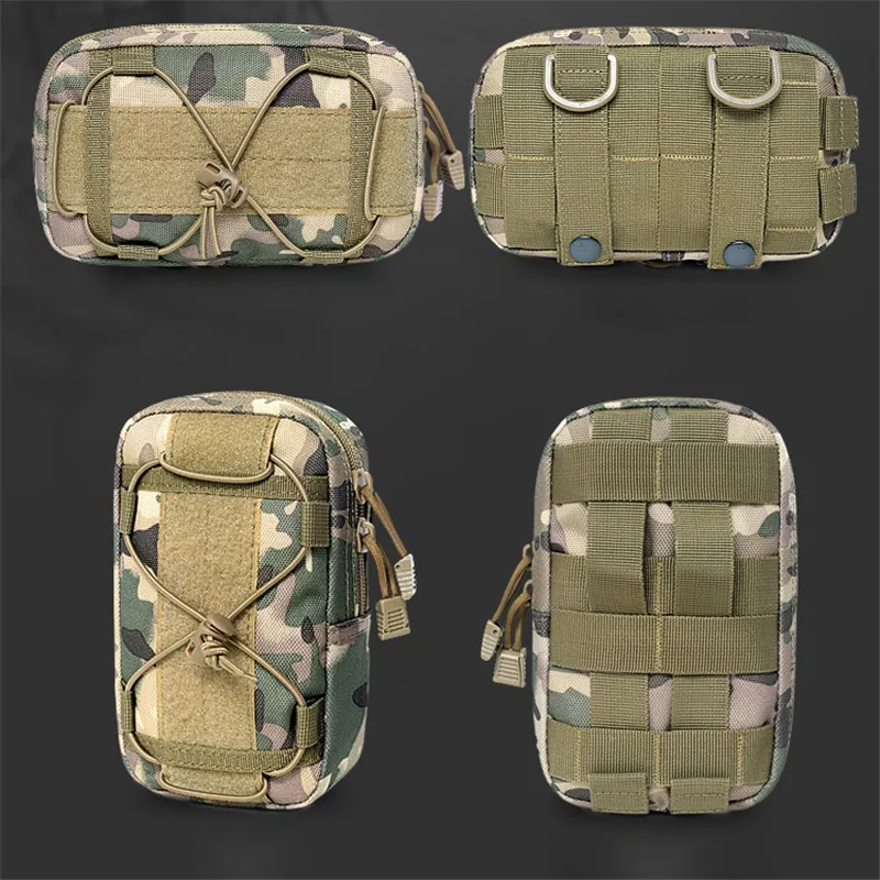 

Sports Molle Pouch Military Utility Tactical Airsoft Bag for Outdoor Hunting Pack Equipment Camouflage Pouch 2019
