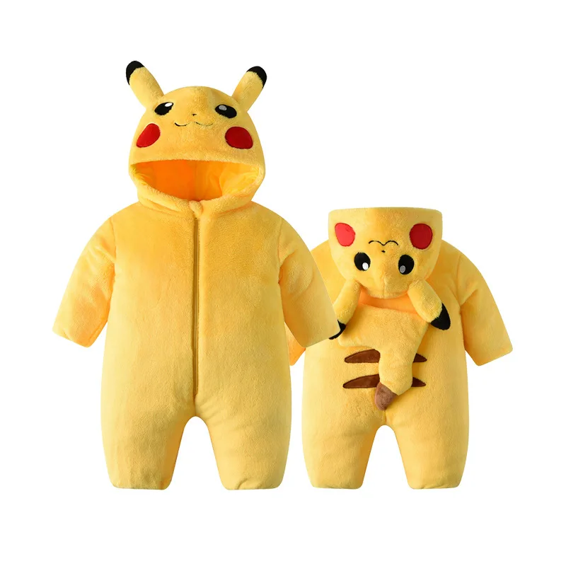 Комбинезон детский с капюшоном Осень-зима От 0 до 3 лет | Мать и ребенок