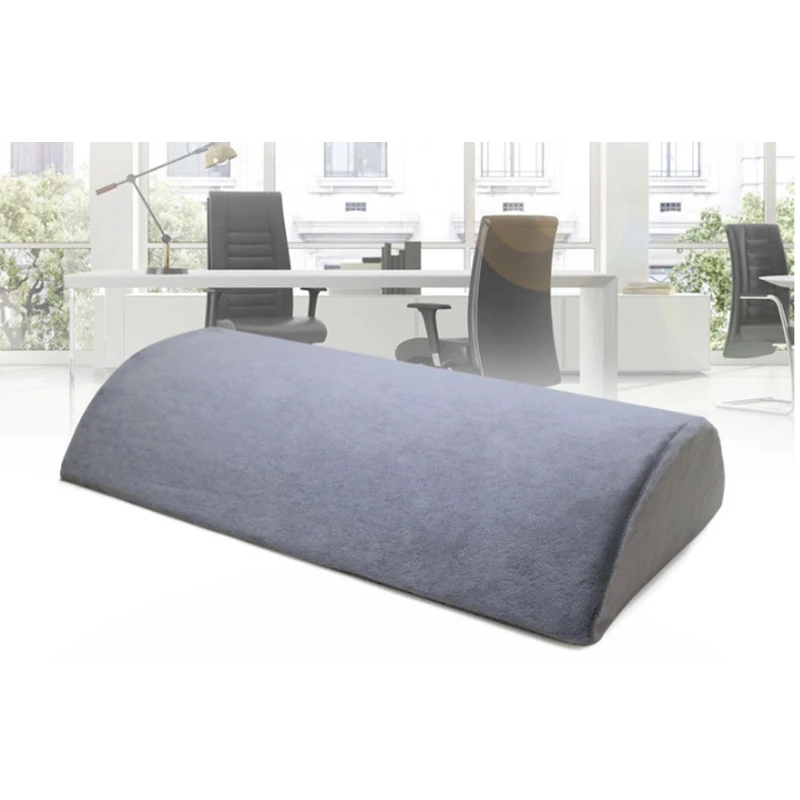 Подножка для дома и офиса полуцилиндрическая подушка поясницы ног массажная