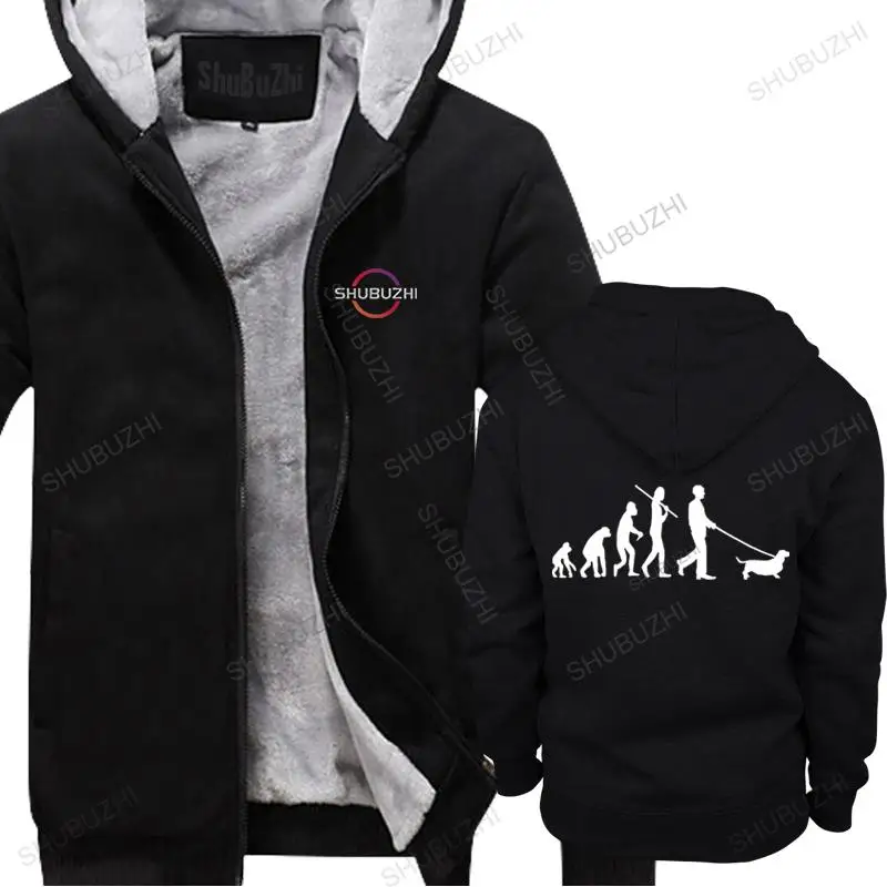 

Man thick hoodies black high quality jacket zipper BASSET-HOUND unisex oversized winter hoody outwear teenage cool sweatshirt
