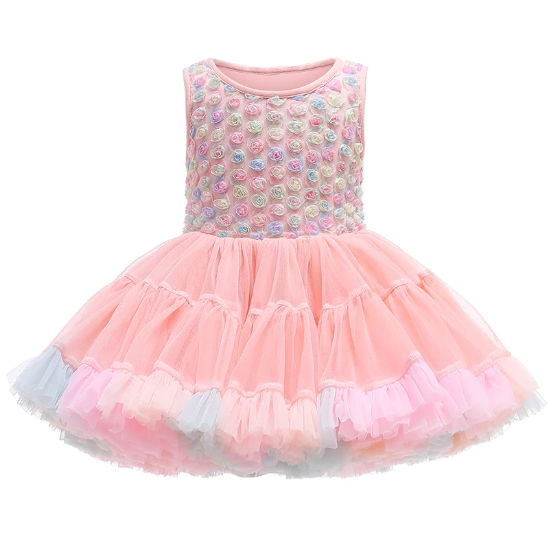 

Платье для малышей элегантное платье-пачка принцессы летнее свадебное вечернее платье для девочек балетные вечерние платья Vestidos