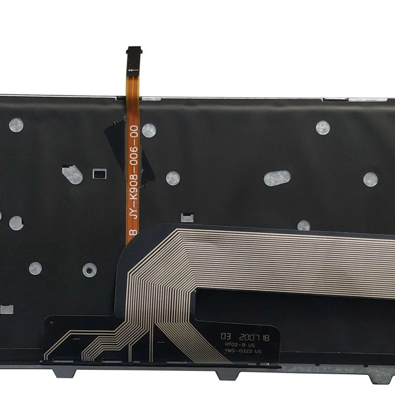 Клавиатура США с подсветкой для ноутбука Dell Inspiron 15 3000 5000 3541 3542 3543 5542 17-5545