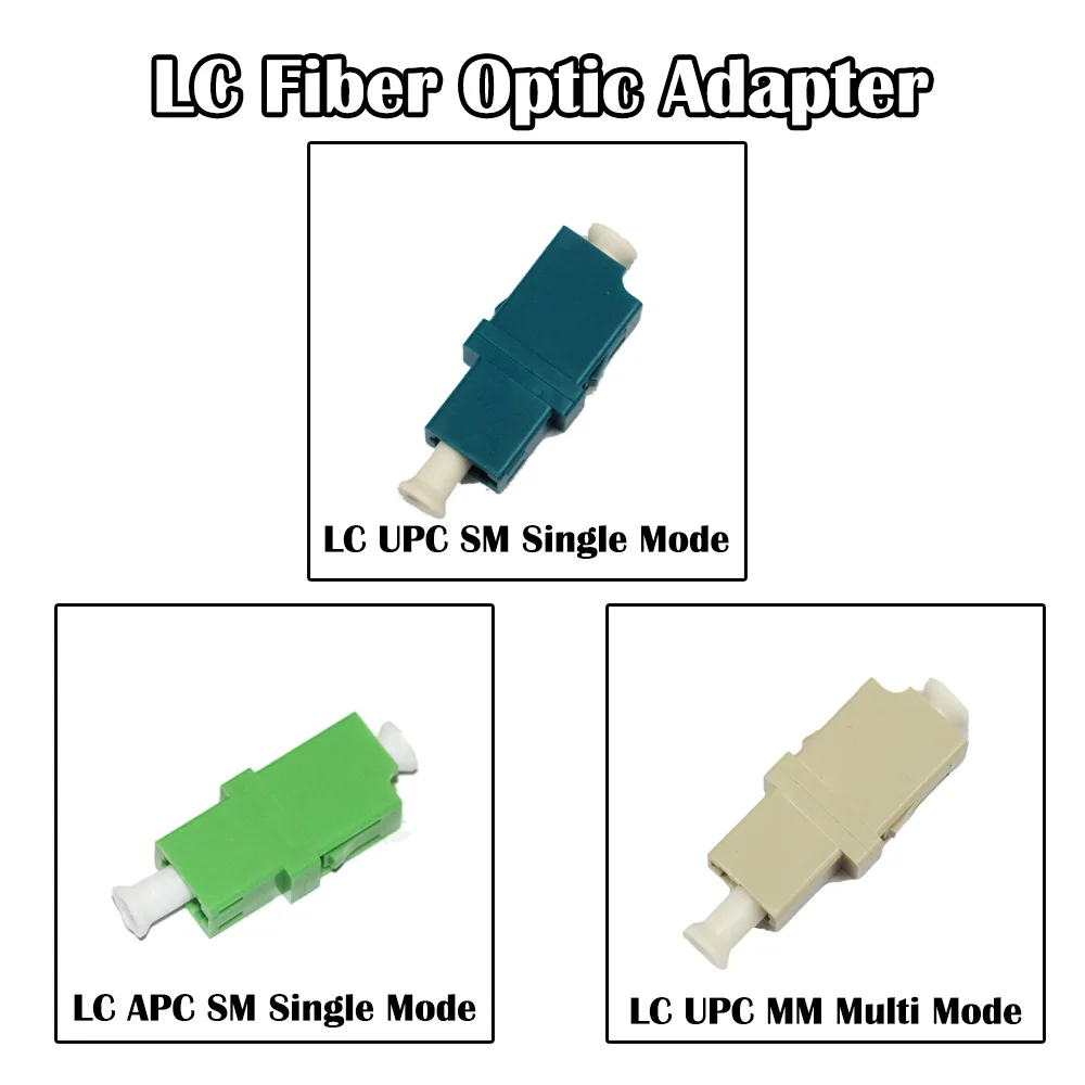 5 шт./10 шт. одномодовые волоконно оптические адаптеры LC UPC/APC SM|Компьютерные кабели