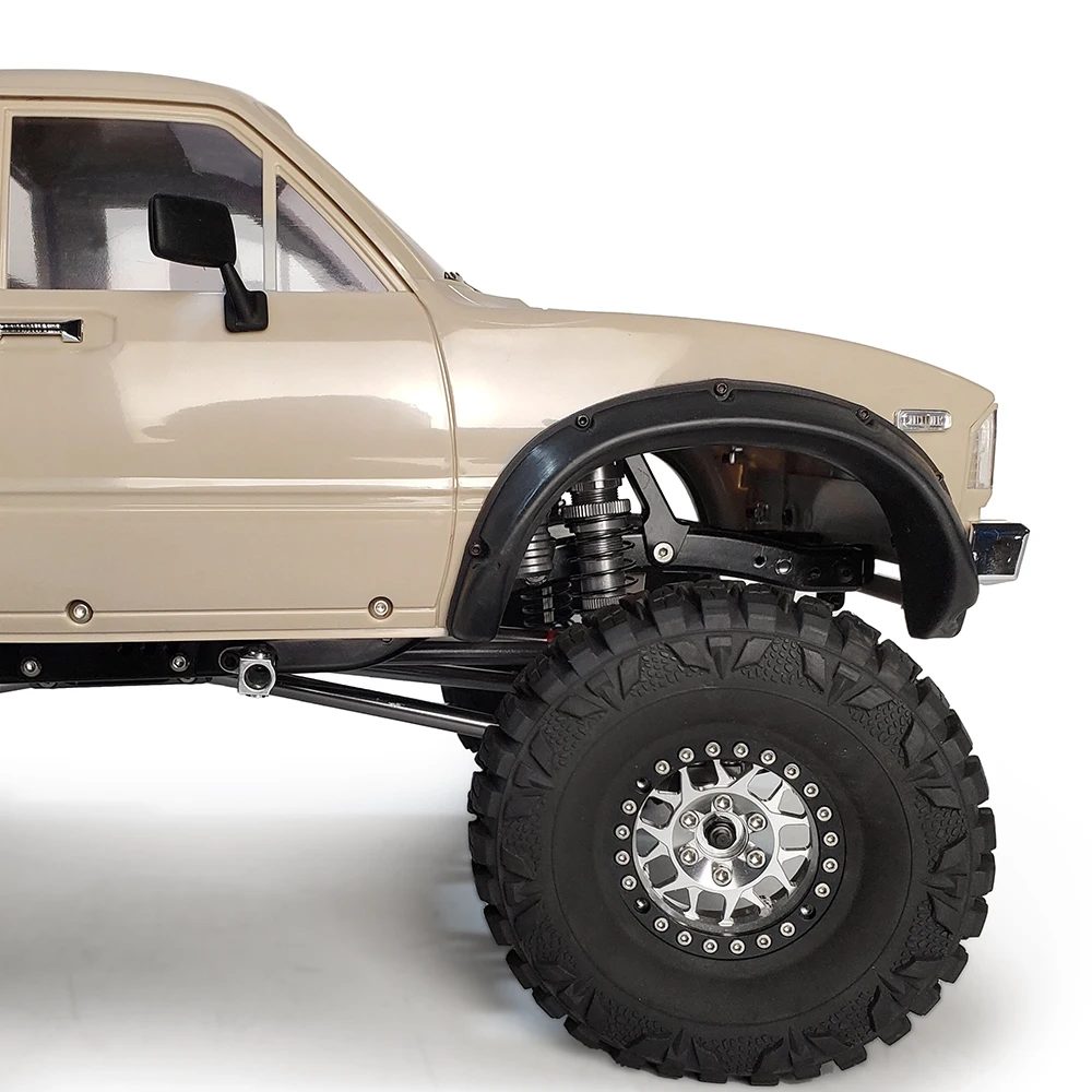 Мягкие резиновые черные рассеиватели крыла TF2 для 1/10 RC Rock Crawler автомобильный