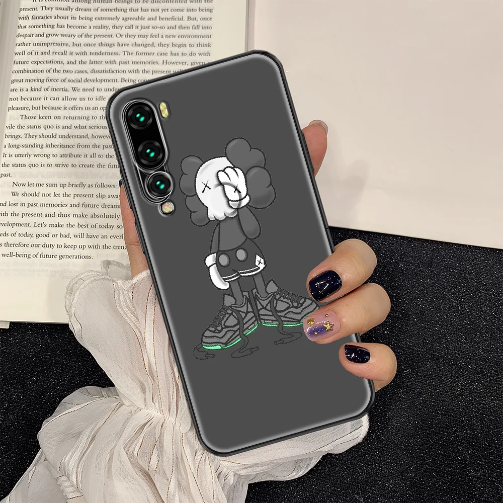 

Fashion boys kaw Phone case For Huawei P Mate P10 P20 P30 P40 10 20 Smart Z Pro Lite 2019 black art hoesjes luxury cover soft