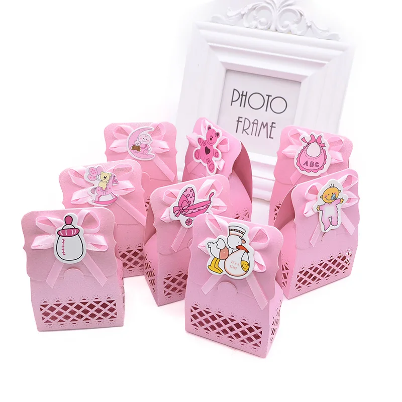 Подарочные пакеты для девочек и мальчиков 12 шт./лот сувениры будущей мамы