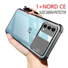 Слайд-камера защитная задняя крышка для Oneplus Nord CE чехол для телефона 9 Pro 9pro Прозрачная силиконовая задняя крышка One Plus Nord CE oneplus 9