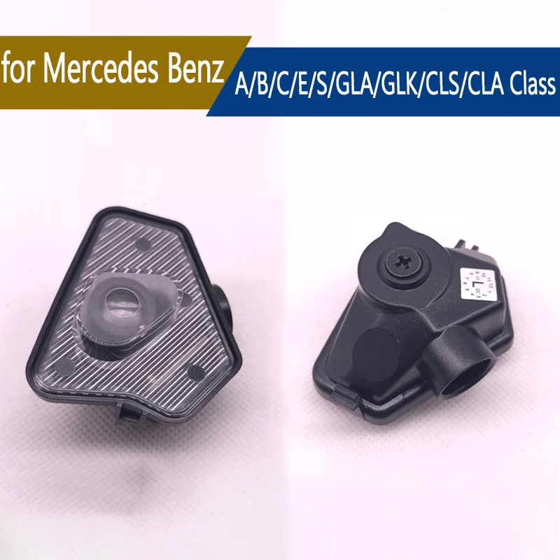 

Светодиодная лампа для зеркала заднего вида, ламсветильник для лазерной проекции для Mercedes Benz класса A/B/C/E/S/GLA/GLK/CLS/CLA