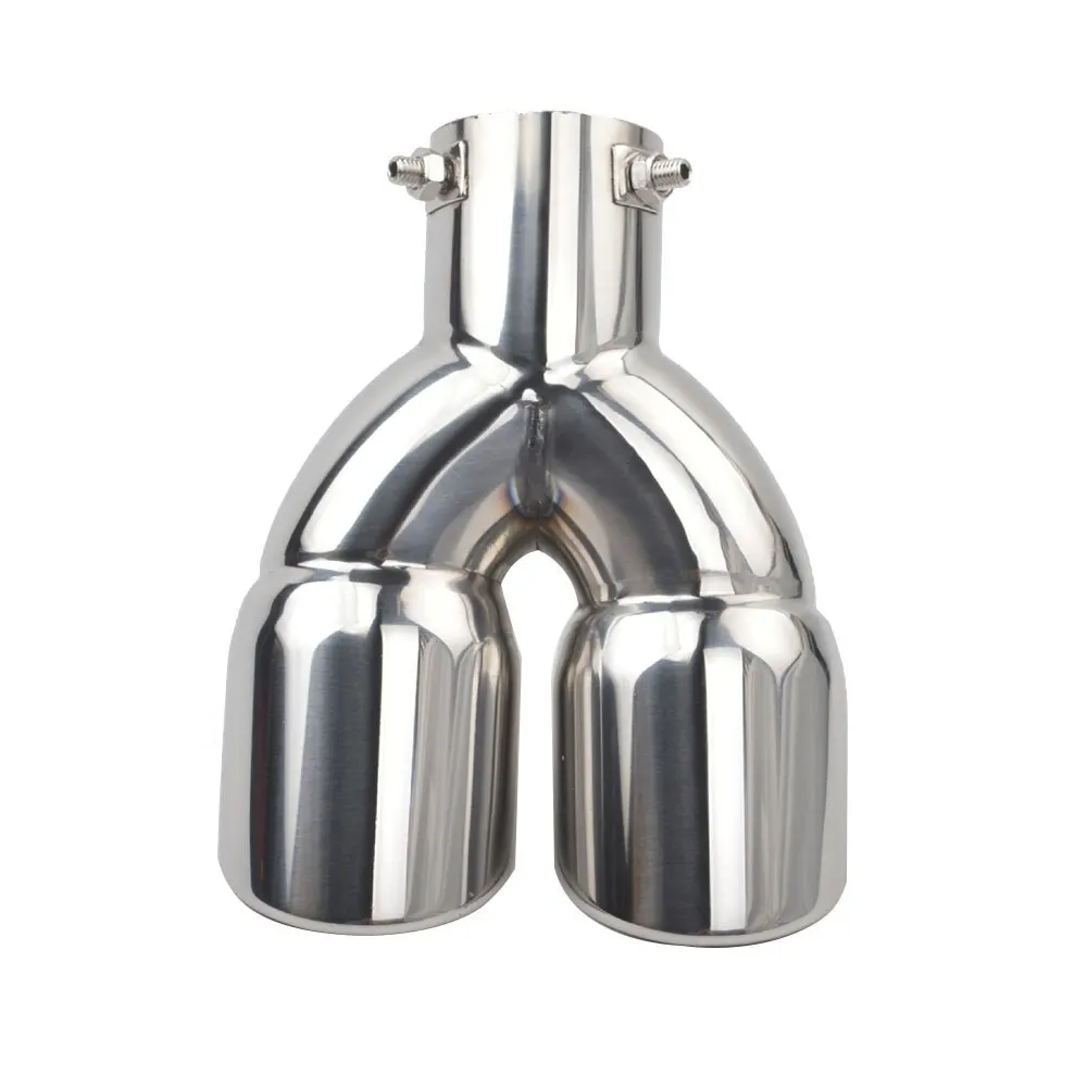 Универсальная автомобильная выхлопная труба с двойным выходом автомобильный