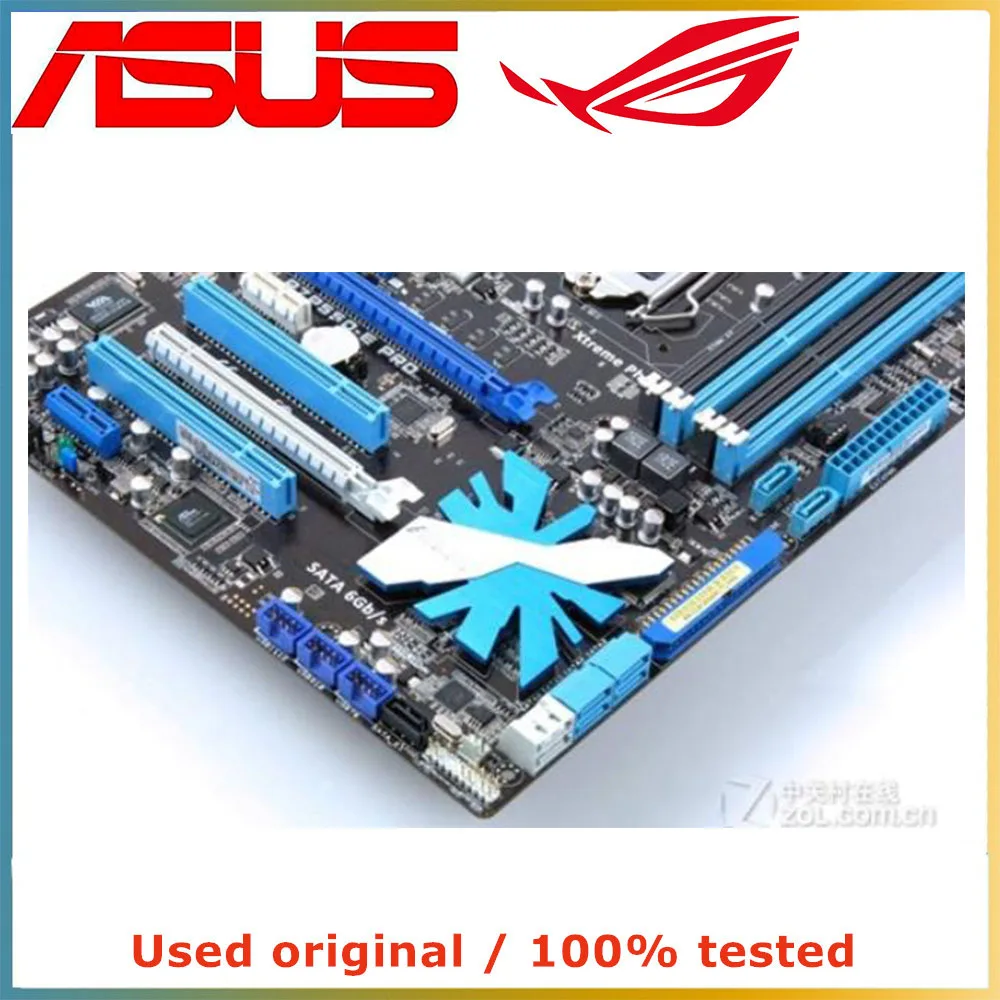 Для процессора Intel P55 LGA 1156 для ASUS P7P55D-E Pro Материнская плата компьютерная розетка