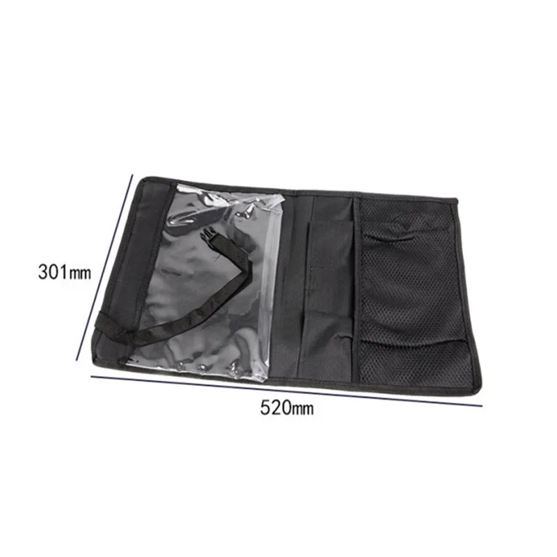 Huihom Car Seat Back iPad Tablet Toy Snack Storage Bag For Kids Car Organizer Automobile Interior Stowing Tidying Accessories