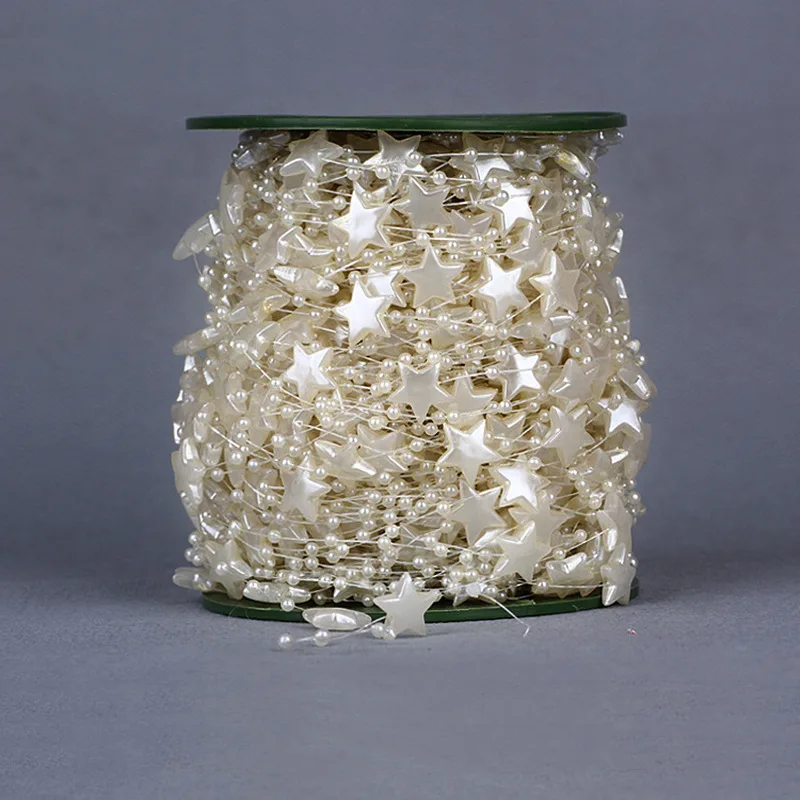 60 метров/рулон искусственная леска в форме звезды 15 мм | Дом и сад