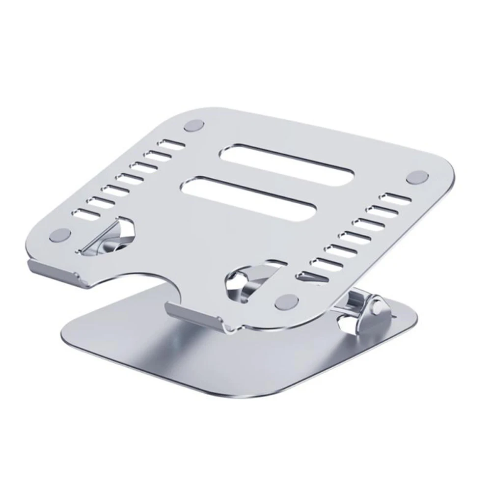 

Folding Laptop Stand Aluminum Alloy Hollow Heat Dissipation Adjustable Portable Notebook Support Holder for PC Laptop