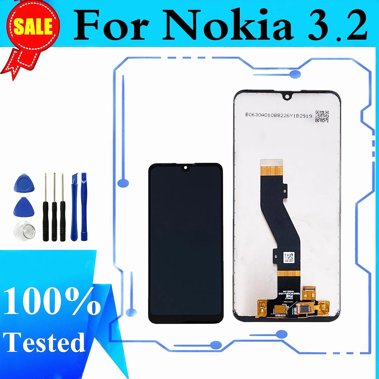 ЖК дисплей для Nokia 3 2 TA 1156 1159 1164 с сенсорным экраном и дигитайзером в сборе замена
