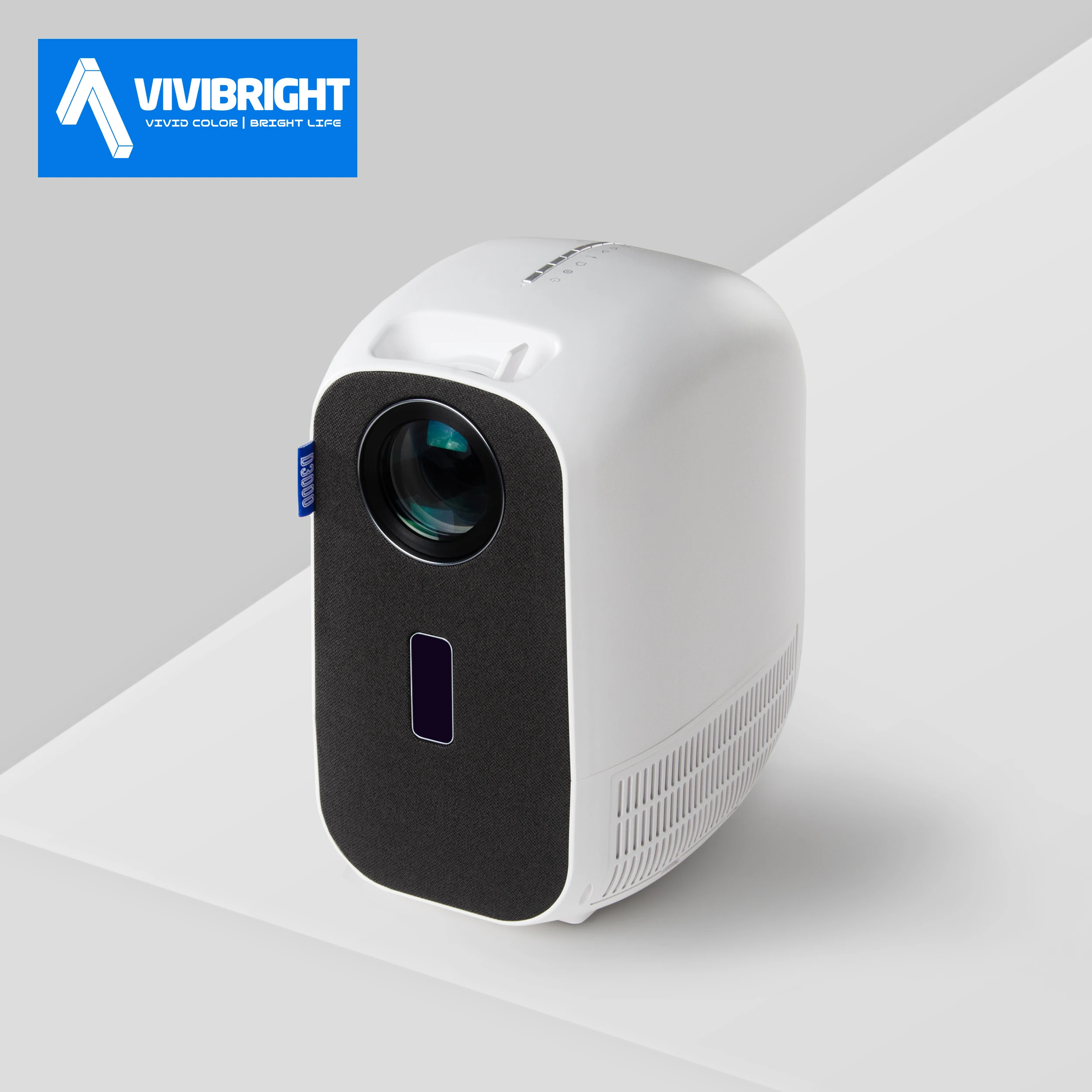 

Vivibright вертикальный дизайн новый 8000LMS LCD проектор D3000 цветной проектор производительности Наслаждайтесь видео