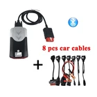 Новинка 2020, 2018R02017R3 генератор ключей Vd ds150e Cdp Bluetooth автомобилигрузовики Универсальный светодиодный 3 в 1 Obd Obd2 Автомобильные диагностические инструменты для дельфина