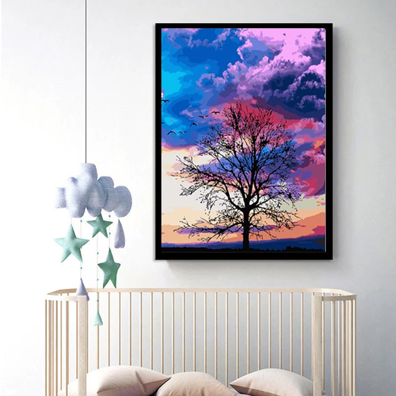 SNA настенная мозаичная картина Стразы с бриллиантами | Дом и сад