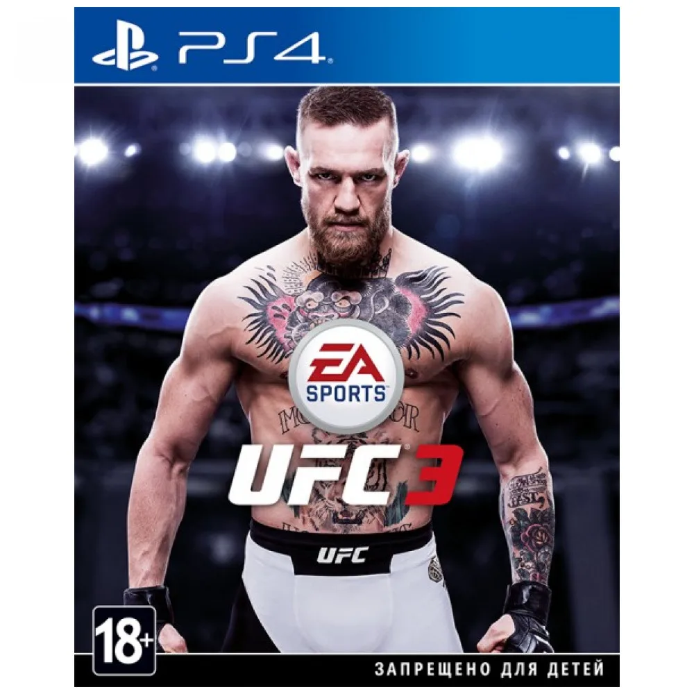 Игра для Sony PlayStation 4 UFC 3(русские субтитры