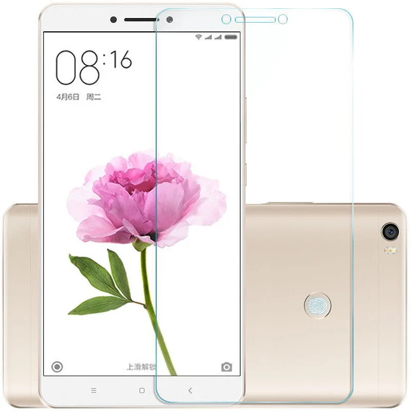 Закаленное стекло 9H 2.5D для Xiaomi Max Премиум Защитная пленка экрана Mi 6 44 дюймов