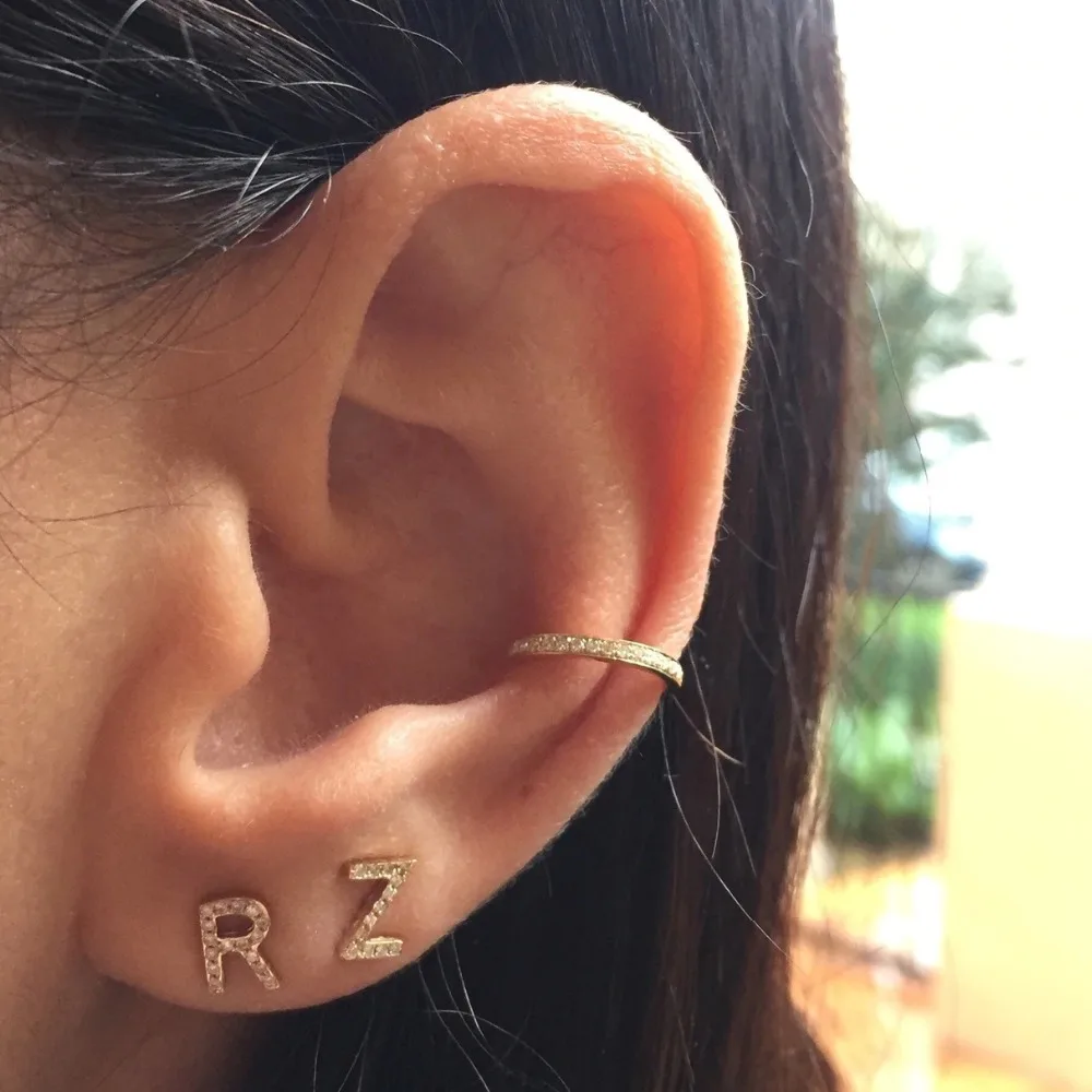 Золотистые серебристые 2 цвета прозрачные cz 26 оригинальные очаровательные