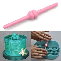 new 1pc wave ripple mould diy fondant cake printing cutting die compression mould biscuit baking mould