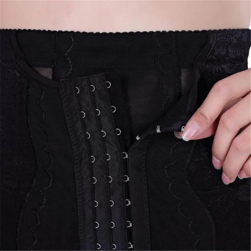 

Shaperwear Women Breathable Thin Slim Waist Cincher Corset Body Shaper Waist Trainers Tummy Bustiers Hooks Panties Underwear