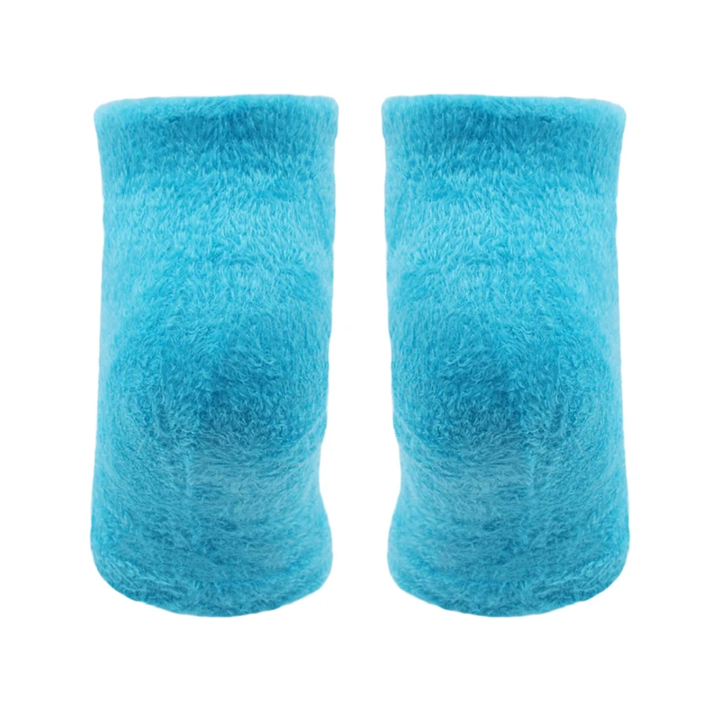 

1 Pair High Quality Bamboo Fiber Foot Care Tool Breathable Heel Socks Cracked Skin Care Protector Massager Foot Care Protect