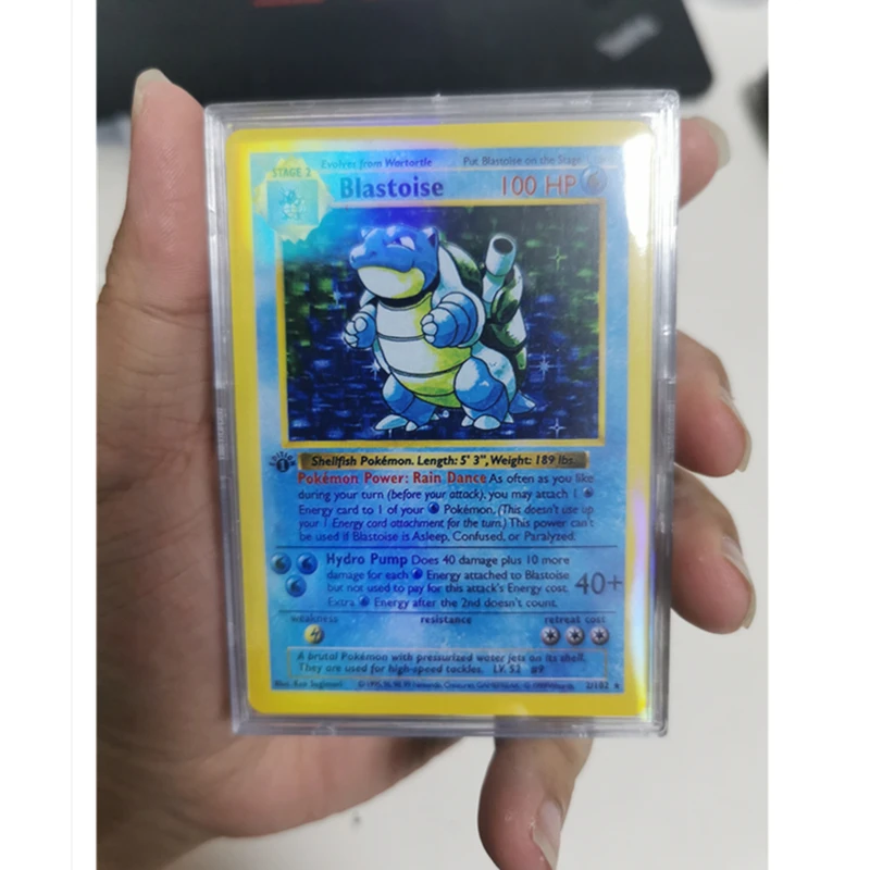 

1996 First Pokemons Cards TCG Pikachu Charizard with Box Battle Toys Hobbies Hobby Game Collection Pokmon for Gift Card Pokemons
