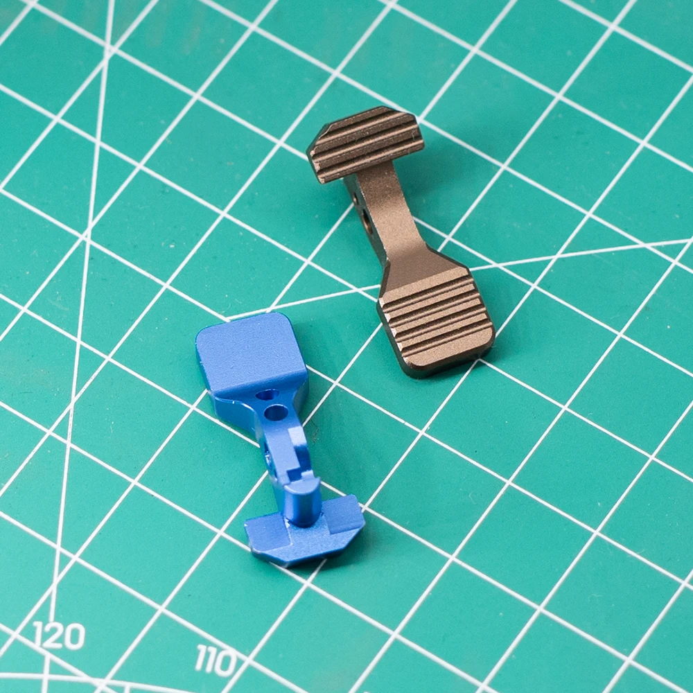 New High Quality CNC Aluminum Alloy Bolt Stop For M4/M16 Series Airsoft AEG Gel Blaster Catch Paintball Accessories | Спорт и