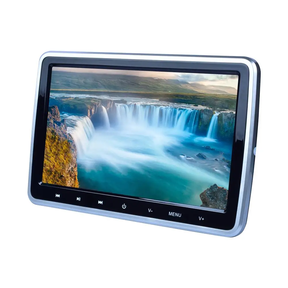 

Car 10.1 Inch TFT LCD Screen Car Seat Headrest 1024*600 DVD Playerr Auto Multimedia Audio Video Player Car Headrest Monitor