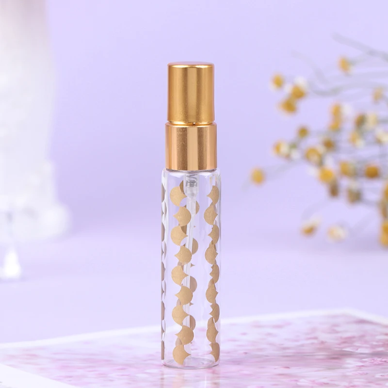 

2pc 10ml Flowers Printed Perfume Atomizer Bottle Refillable Portable Spray Bottle Refillable Portable Bottle Fine Mist Spray