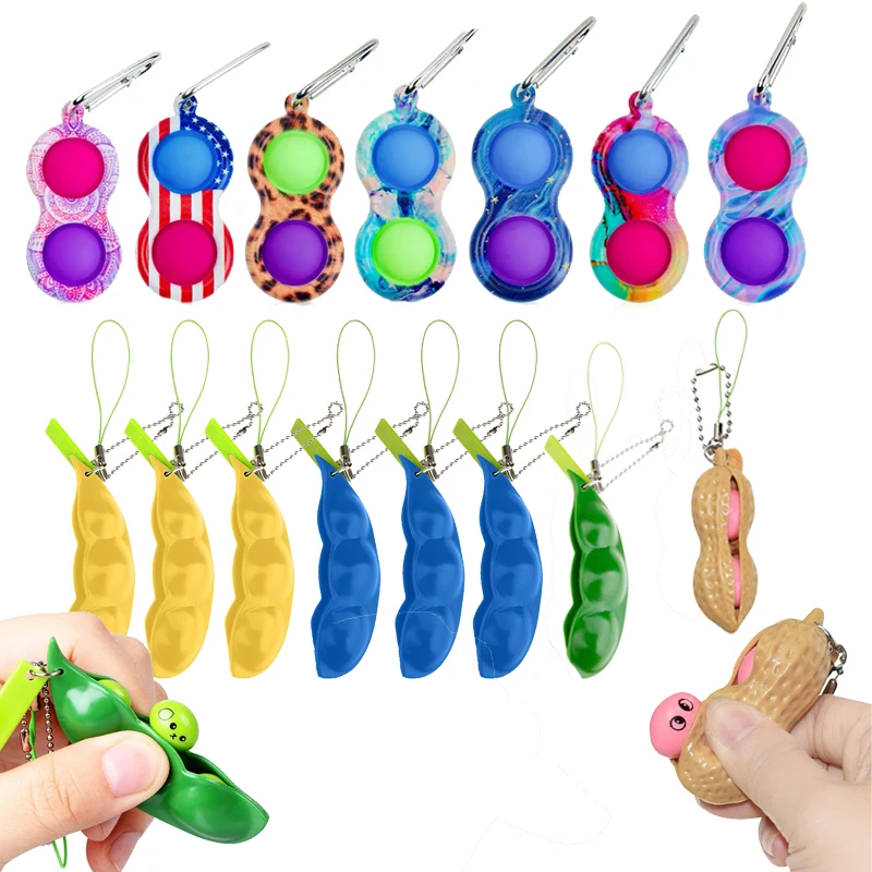 

Push Bubble Sensory Toy Autism Needs Squishy Stress Reliever Toys Adult Child Funny Anti-stress Fidget It Decompression Gifts