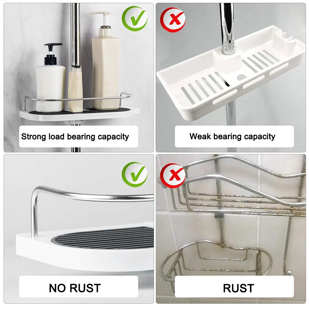 Многофункциональный душевой подъемник стойка для хранения без дырочек стержень