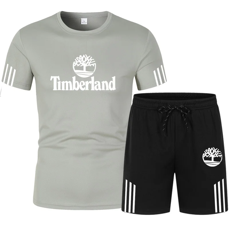 

Tracksuit Male Summer Clothes Sports Clothes Set Two Pieces t Shirt Shorts Brand Track Clothes Male Runing Sports Suits