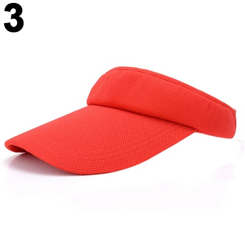 Женская Регулируемая шляпа от солнца для улицы простая Спортивная сетчатая с