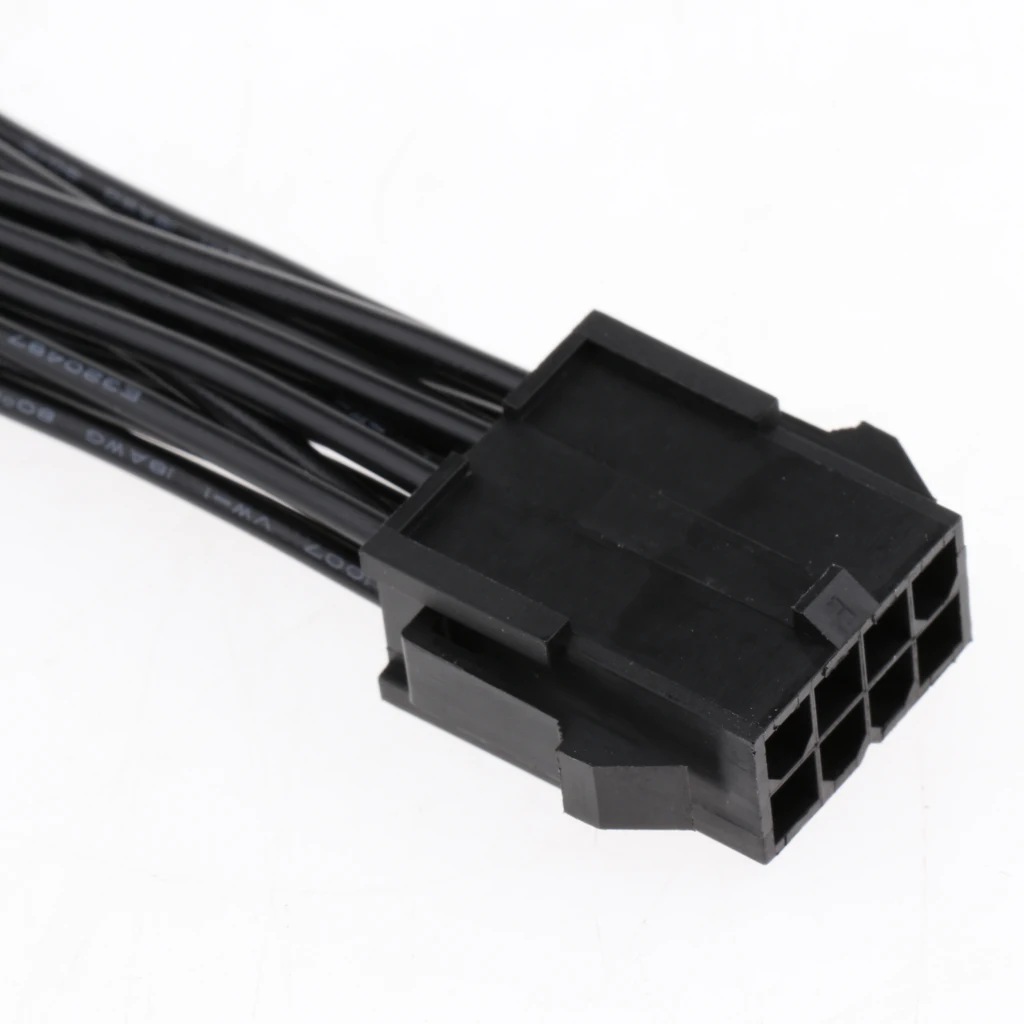 Процессор 8 Pin до 2 x (4 + 4) Материнская плата Мощность адаптер Y сплиттер