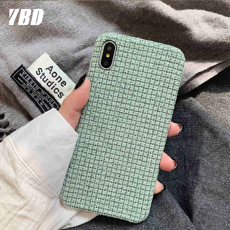 YBD Жесткий ПК карамельный цвет чехол для iPhone 7 8 Plus XR XS X Чехлы Funda Coque Чехол 11 pro max 6 6s