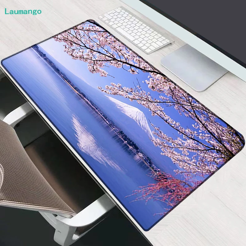 

Anime Mouse Mats Scenery Mount Fuji Large Pads Gaming Pad Computer Gamer Mousepad Mause Table Kawaii Cs Go Cute Pc Desk Mat the